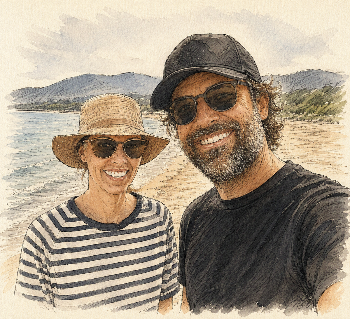 Sybille & Mathias, Bernau am Chiemsee — Gastgeber der Maison Chouchou