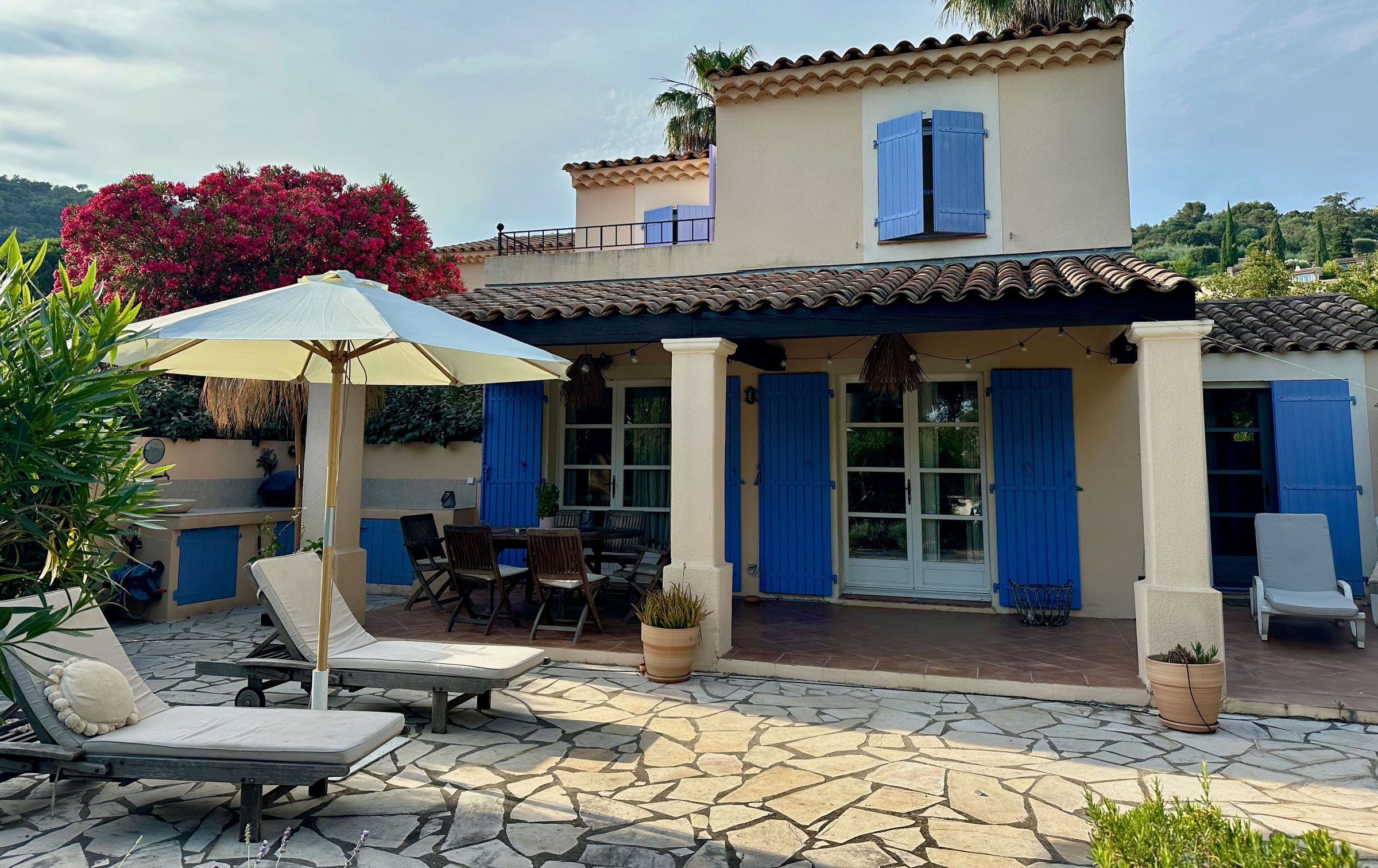 Terrasse der Maison Chouchou